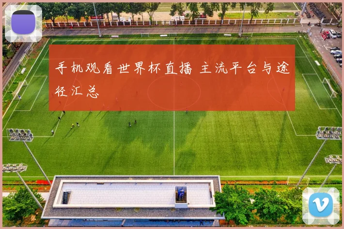 手机观看世界杯直播 主流平台与途径汇总